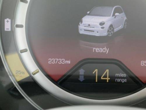 2013 Fiat 500e 3C3CFFGE4DT744200