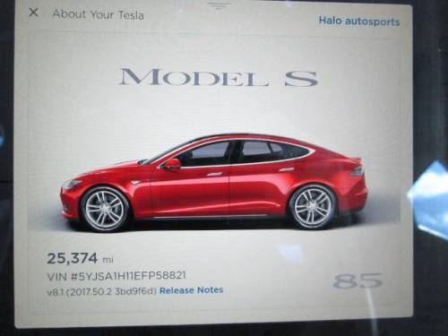 2014 Tesla Model S 5YJSA1H11EFP58821