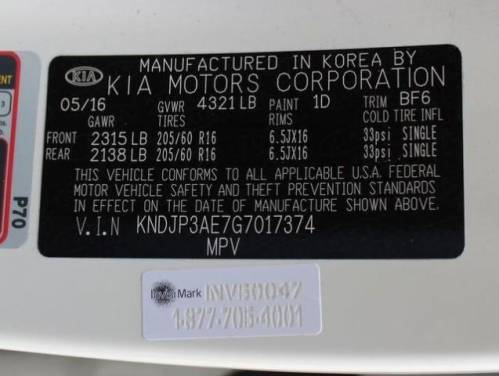 2016 Kia Soul KNDJP3AE7G7017374