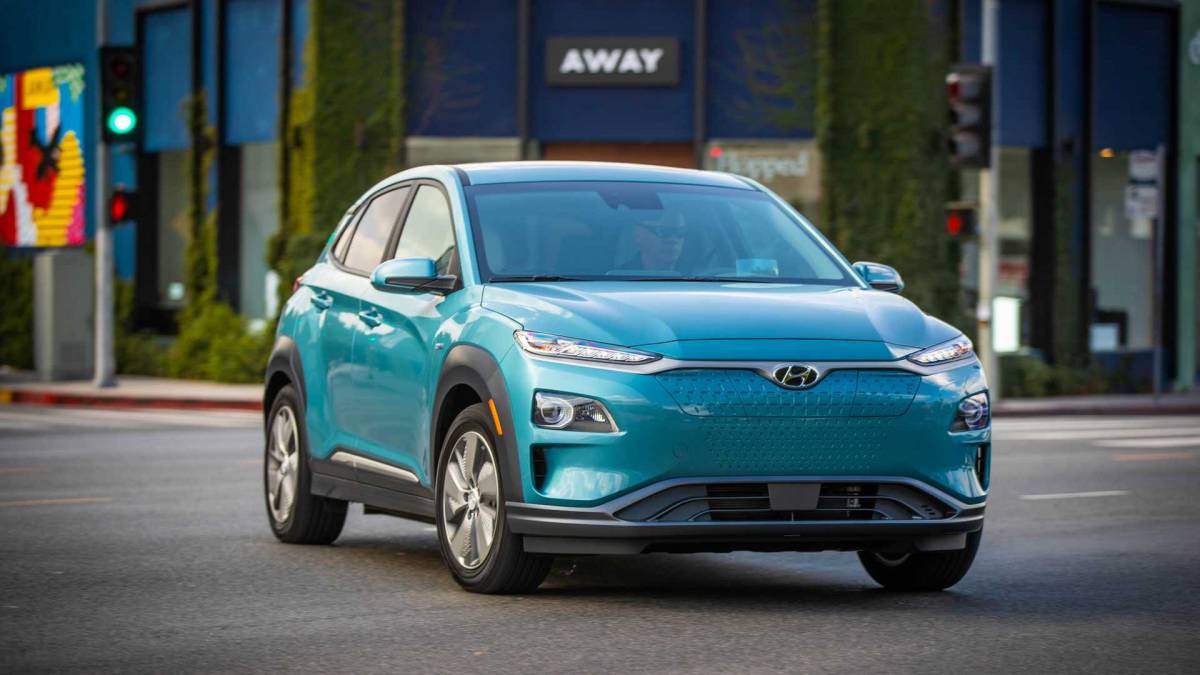 6. Hyundai Kona Electric