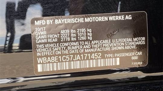 2018 BMW 3 Series WBA8E1C57JA171452