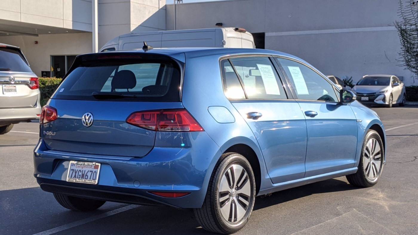 2016 Volkswagen e-Golf WVWKP7AU8GW916690