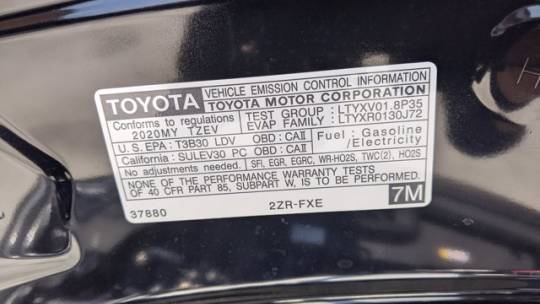 2020 Toyota Prius Prime JTDKARFP3L3138729