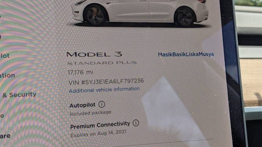 2020 Tesla Model 3 5YJ3E1EA6LF797236