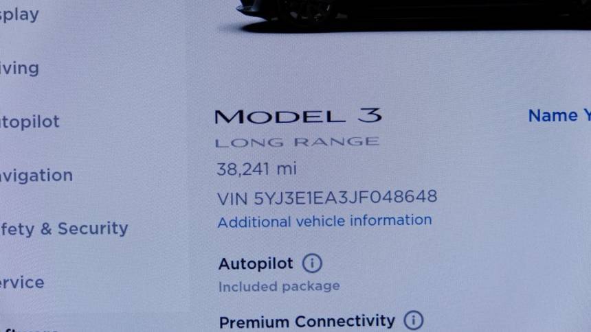 2018 Tesla Model 3 5YJ3E1EA3JF048648