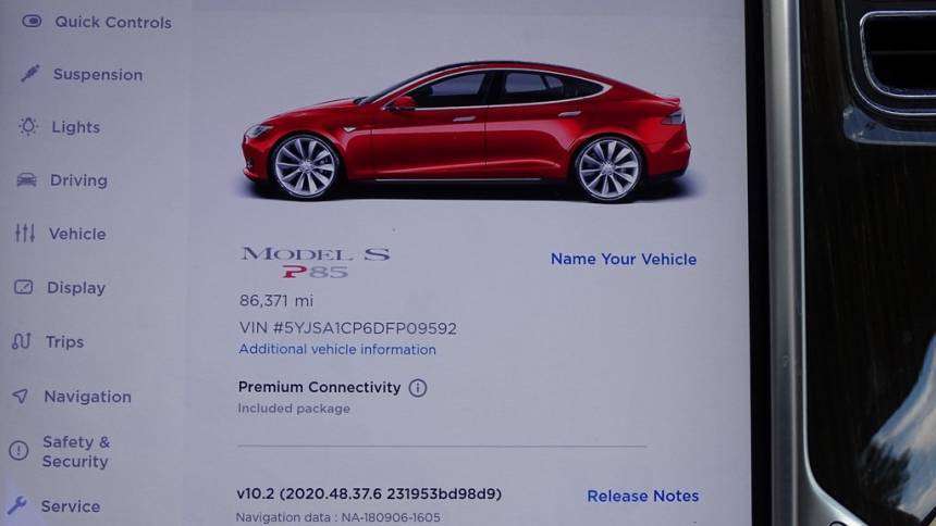 2013 Tesla Model S 5YJSA1CP6DFP09592