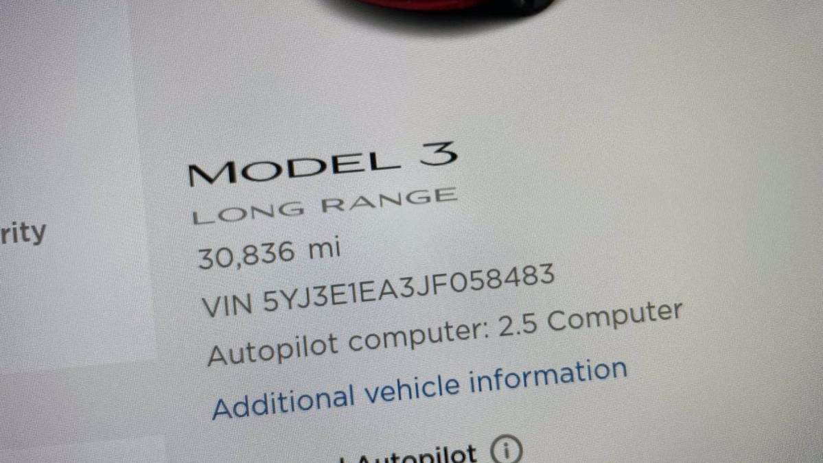 2018 Tesla Model 3 5YJ3E1EA3JF058483