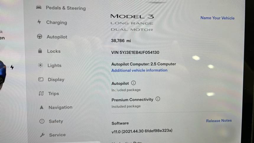 2018 Tesla Model 3 5YJ3E1EB4JF054130