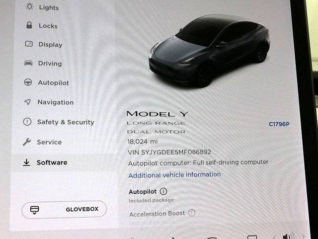 2021 Tesla Model Y 5YJYGDEE5MF086892