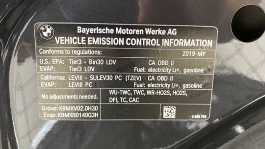 2019 BMW 5 Series WBAJA9C59KB254811