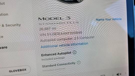 2019 Tesla Model 3 5YJ3E1EAXKF300848