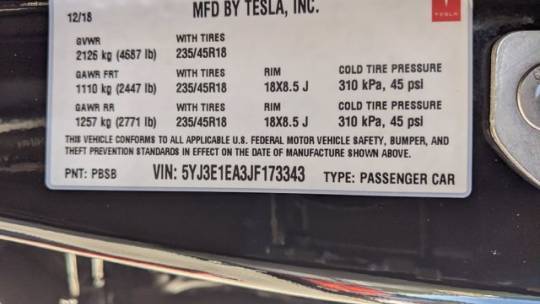 2018 Tesla Model 3 5YJ3E1EA3JF173343