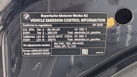 2020 BMW 5 Series WBAJA9C07LCD52528