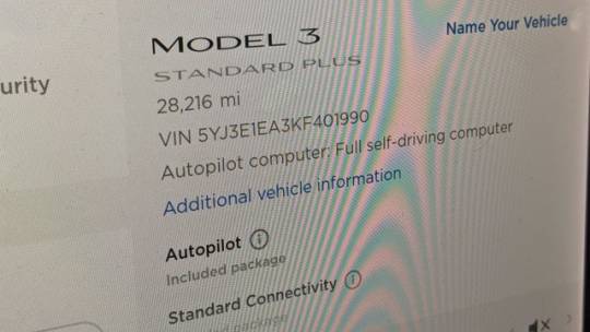 2019 Tesla Model 3 5YJ3E1EA3KF401990