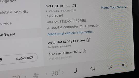 2019 Tesla Model 3 5YJ3E1EAXKF325653