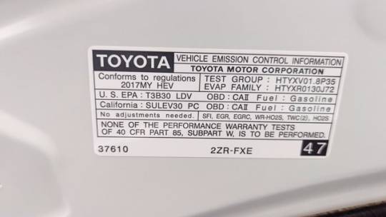 2017 Toyota Prius Prime JTDKARFP2H3015429