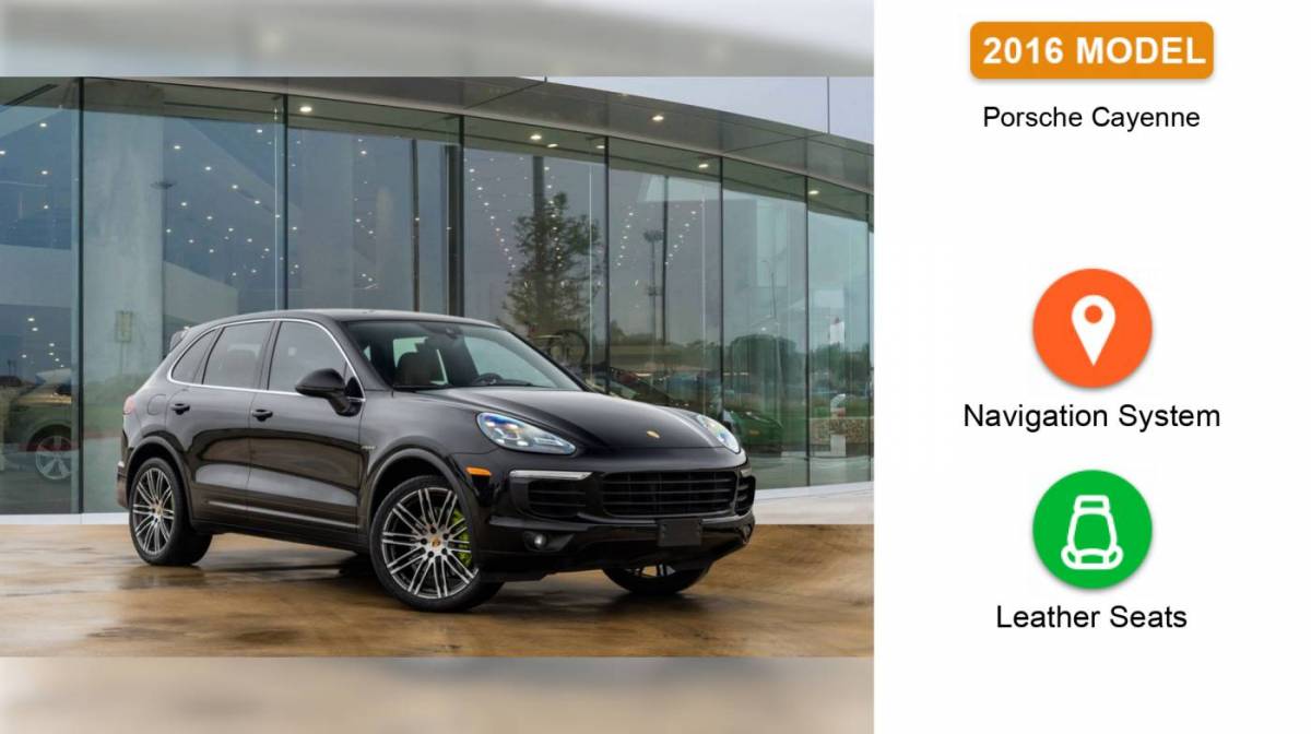 2016 Porsche Cayenne WP1AE2A23GLA61710