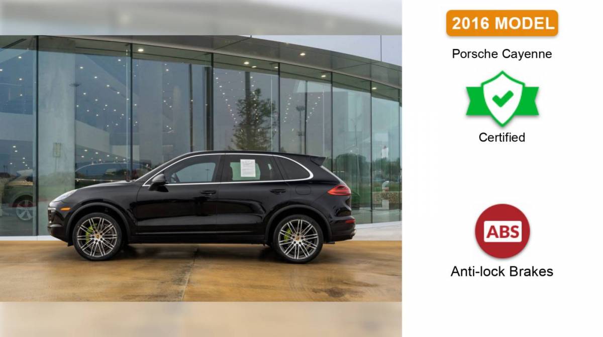 2016 Porsche Cayenne WP1AE2A23GLA61710