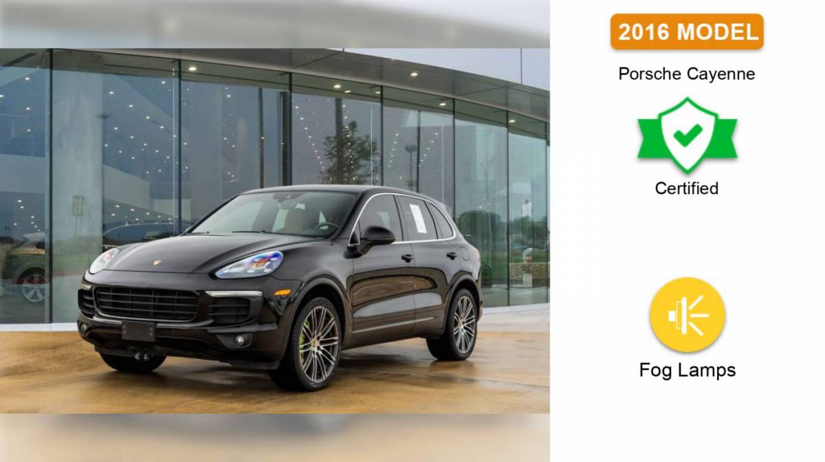 2016 Porsche Cayenne WP1AE2A23GLA61710