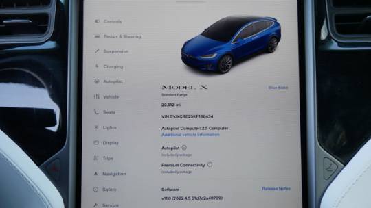 2019 Tesla Model X 5YJXCBE25KF188434