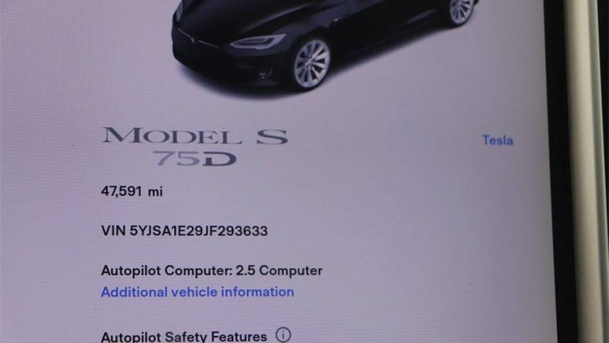 2018 Tesla Model S 5YJSA1E29JF293633