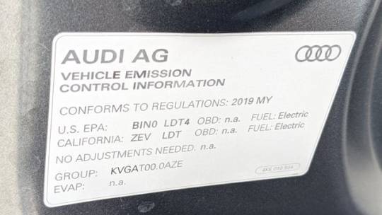 2019 Audi e-tron WA1VAAGE2KB008421