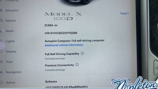 2018 Tesla Model X 5YJXCBE21JF112286