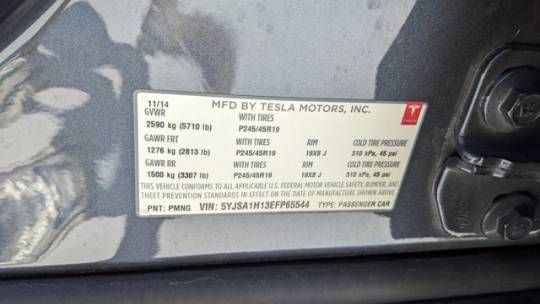 2014 Tesla Model S 5YJSA1H13EFP65544