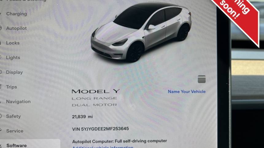 2021 Tesla Model Y 5YJYGDEE2MF253645