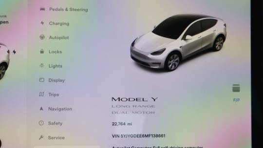 2021 Tesla Model Y 5YJYGDEE6MF138661