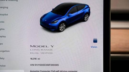 2021 Tesla Model Y 5YJYGDEEXMF269365