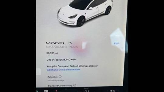 2019 Tesla Model 3 5YJ3E1EA7KF401698