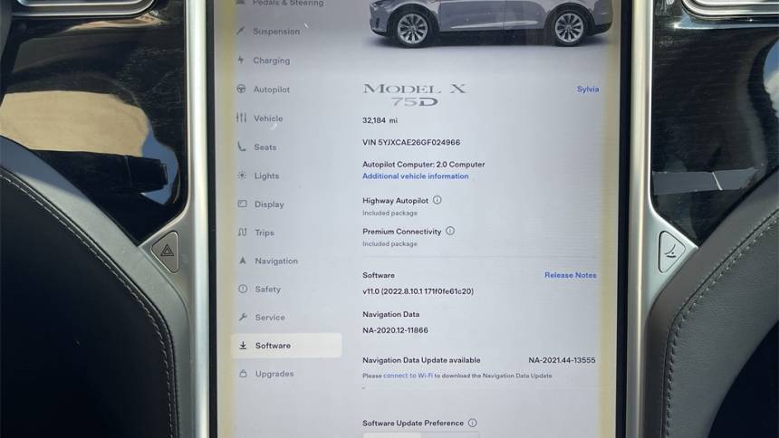 2016 Tesla Model X 5YJXCAE26GF024966