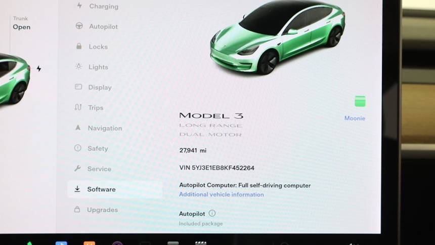 2019 Tesla Model 3 5YJ3E1EB8KF452264