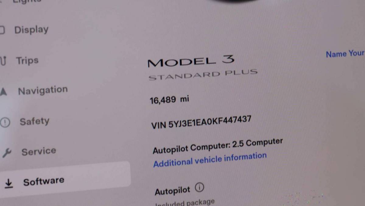 2019 Tesla Model 3 5YJ3E1EA0KF447437