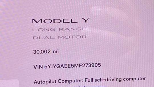 2021 Tesla Model Y 5YJYGAEE5MF273905
