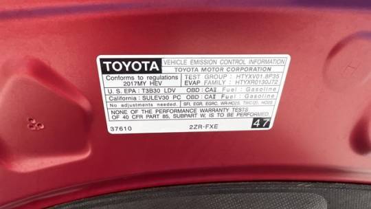 2017 Toyota Prius Prime JTDKARFP6H3004398