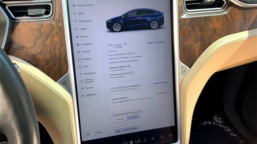 2016 Tesla Model X 5YJXCBE20GF003441