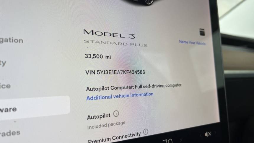 2019 Tesla Model 3 5YJ3E1EA7KF434586