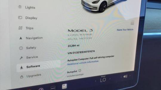 2019 Tesla Model 3 5YJ3E1EB3KF511074