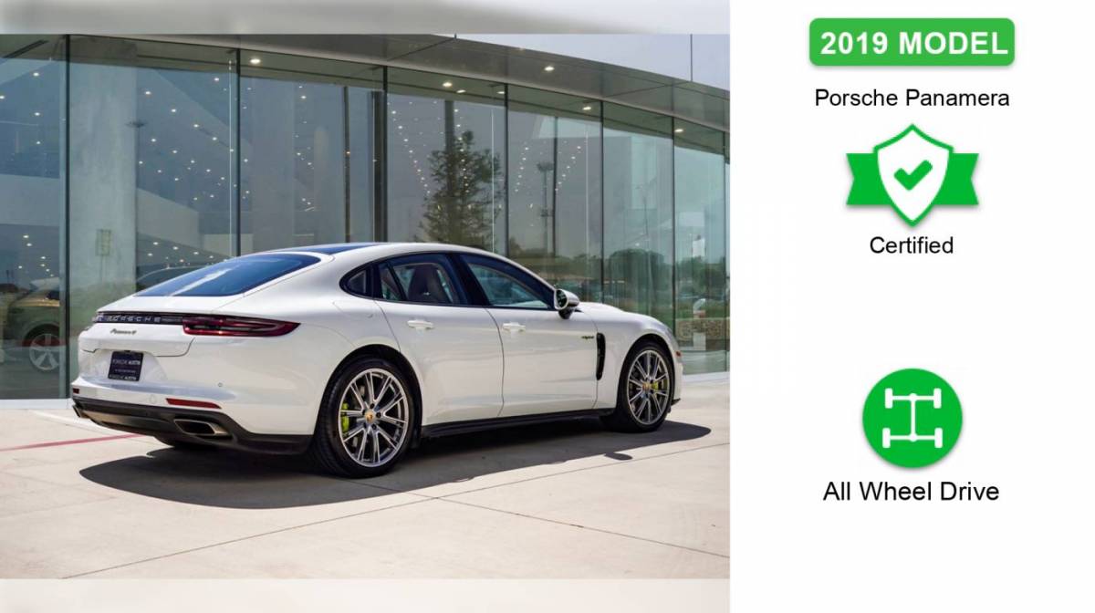 2019 Porsche Panamera WP0AE2A7XKL125148