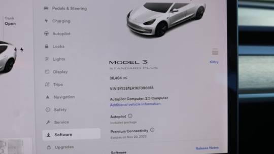 2019 Tesla Model 3 5YJ3E1EA1KF396918