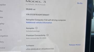 2019 Tesla Model 3 5YJ3E1EA2KF306207
