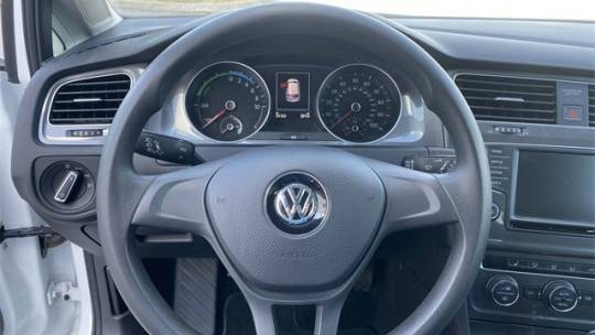 2016 Volkswagen e-Golf WVWKP7AU0GW915291