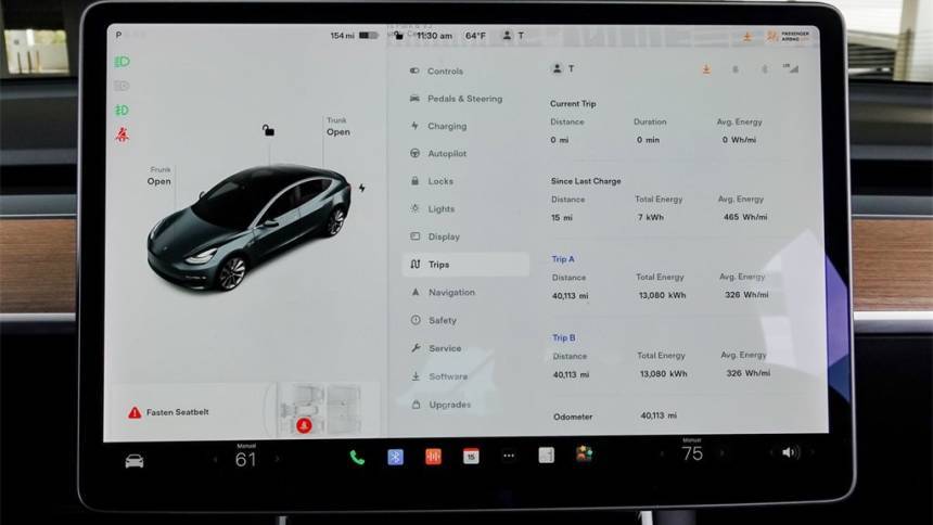 2019 Tesla Model 3 5YJ3E1EB1KF513874