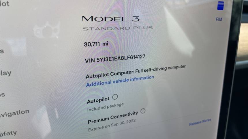2020 Tesla Model 3 5YJ3E1EA8LF614127