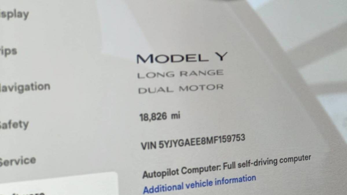 2021 Tesla Model Y 5YJYGAEE8MF159753