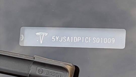 2012 Tesla Model S 5YJSA1DP1CFS01009