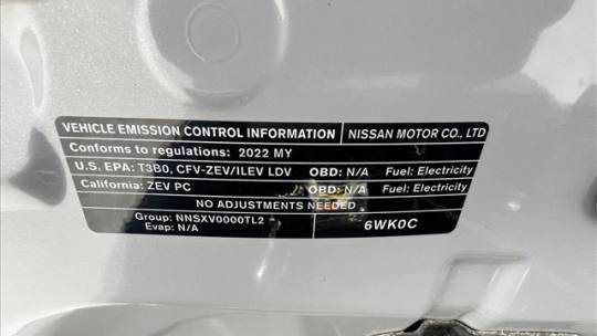 2022 Nissan LEAF 1N4AZ1CV6NC552055