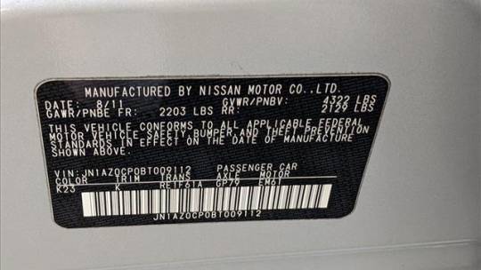 2011 Nissan LEAF JN1AZ0CP0BT009112